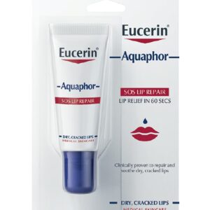 Bote de crema Eucerin Aquaphor para tatuajes